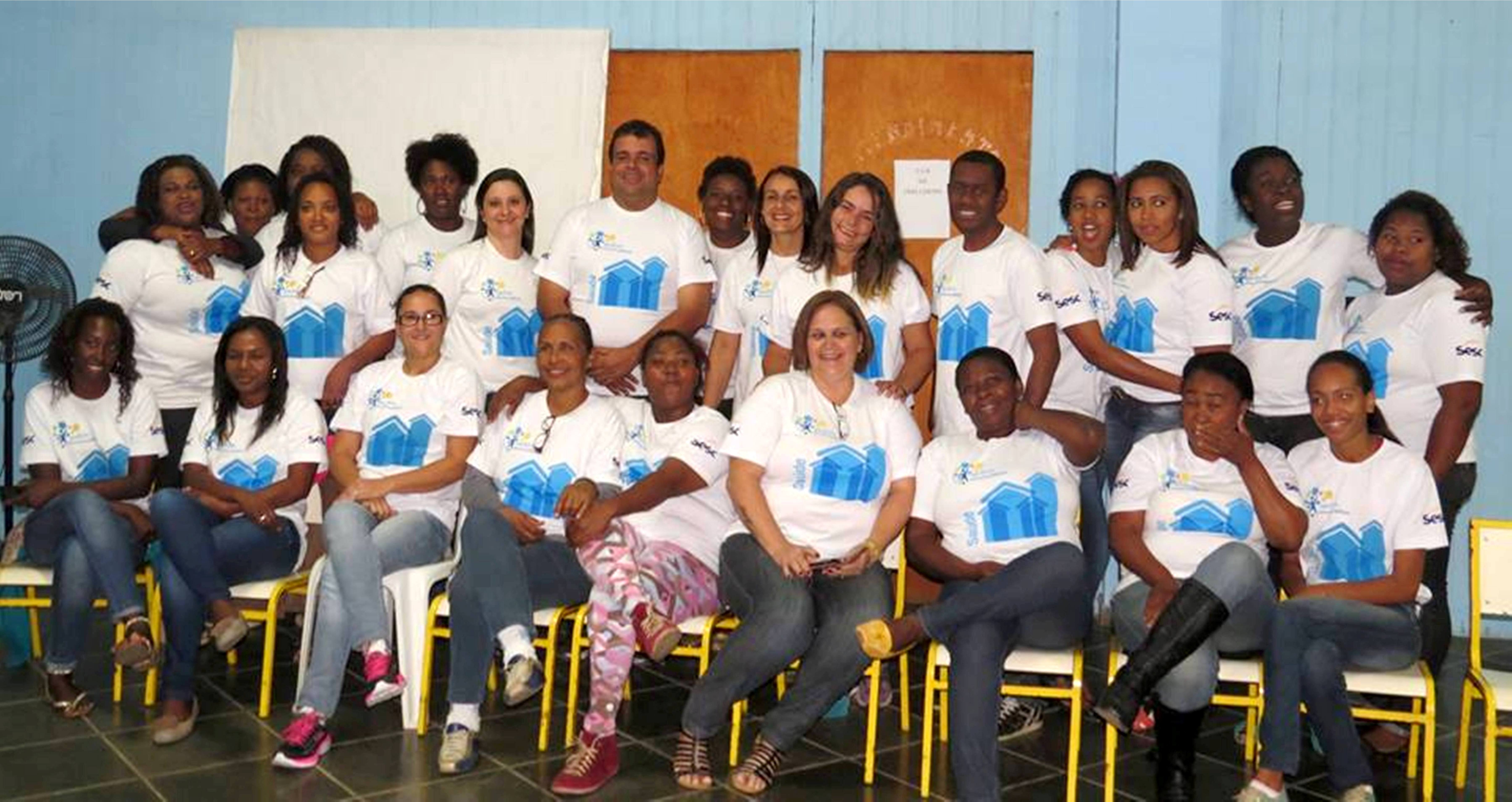 Aulas foram viabilizadas através de uma parceria com o SESC