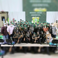Noite de Formatura da Guarda Mirim em Macuco