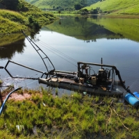 Defesa Civil de Macuco trabalha em desobstrução na RJ 116