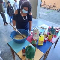 Secretarias de Educação e Meio Ambiente juntas na escola  