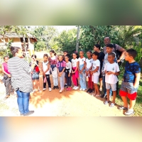 Novos alunos beneficiados por ação ambiental no Horto Municipal