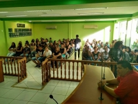 Aula Inaugural da Guarda Mirim Ambiental