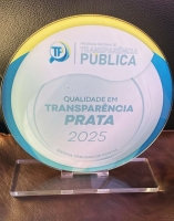 Transparência reconhecida e premiada de forma inédita!