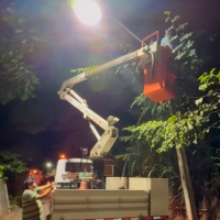 Concluídos os reparos da Iluminação Pública em Macuco 